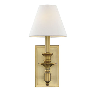 Washburn 1-Light Wall Sconce in Warm Brass Warm Brass