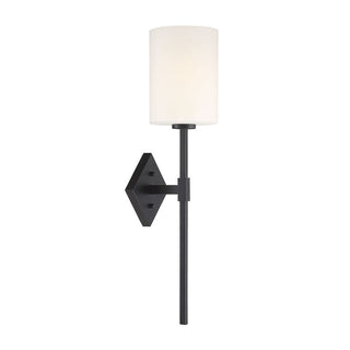 Destin 1-Light Wall Sconce in Matte Black Matte Black