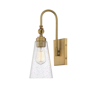 York 1-Light Adjustable Wall Sconce in Warm Brass Warm Brass