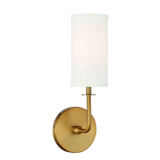 Powell 1-Light Wall Sconce in Warm Brass Warm Brass