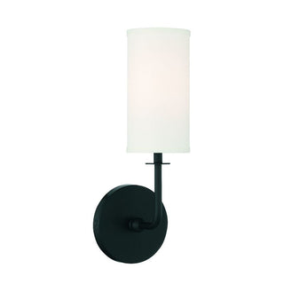 Powell 1-Light Wall Sconce in Matte Black Matte Black