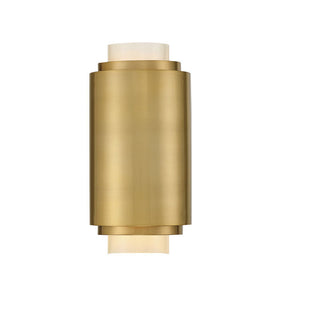 Beacon 2-Light Wall Sconce in Burnished Brass Burnished Brass