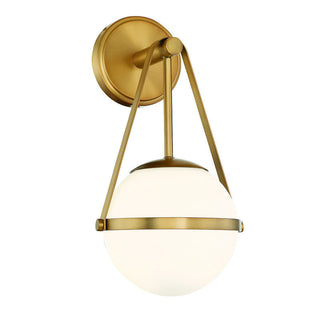 Polson 1-Light Wall Sconce in Warm Brass Warm Brass