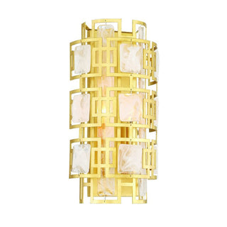 Portia 2-Light Wall Sconce in True Gold True Gold