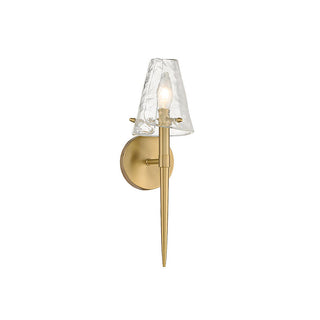 Shellbourne 1-Light Wall Sconce in Warm Brass Warm Brass