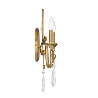 Fairchild 2-Light Wall Sconce in Warm Brass