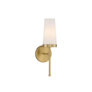 Haynes 1-Light Wall Sconce in Warm Brass Warm Brass