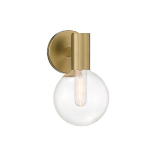 Wright 1-Light Wall Sconce in Warm Brass Warm Brass