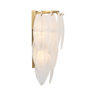 Boa 3-Light Wall Sconce in Warm Brass by Breegan Jane