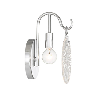 Addison 1-Light Bathroom Vanity Light in Polished Chrome