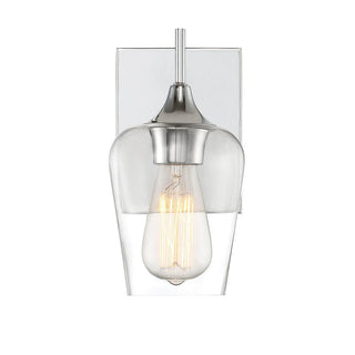 Octave 1-Light Wall Sconce in Polished Chrome Polished Chrome