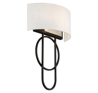 Tempe 2-Light Wall Sconce in Matte Black