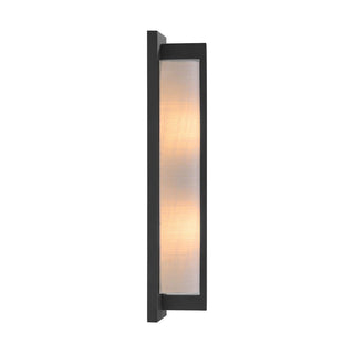 Carver 2-Light Wall Sconce in Matte Black