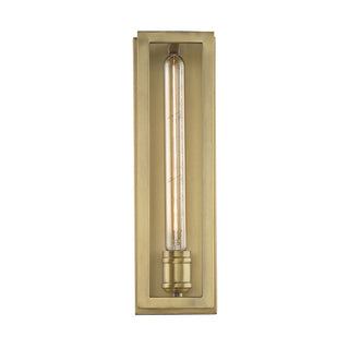 Clifton 1-Light Wall Sconce in Warm Brass Warm Brass