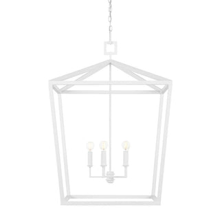 Denison Large White Lantern