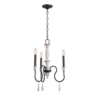 Brownell 17'' Wide 3-Light Chandeliers - Anvil Iron