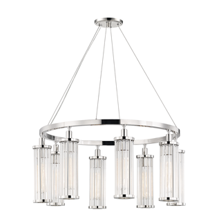 Marley Chandelier Polished Nickel