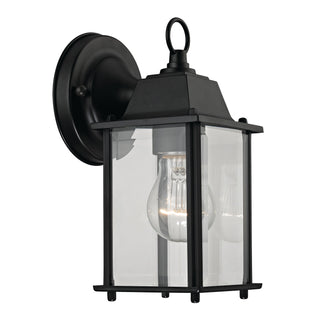 Cotswold 9'' High 1-Light Outdoor Sconce - Matte Black