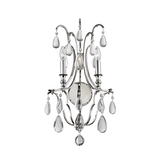 Crawford Wall Sconce Polished Nickel