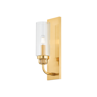 HALIFAX Wall Sconce Aged Brass