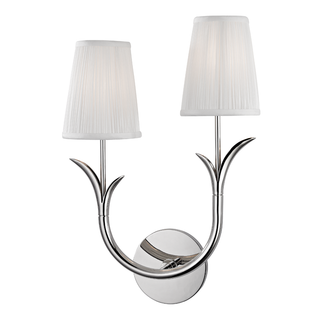 Deering Wall Sconce Polished Nickel