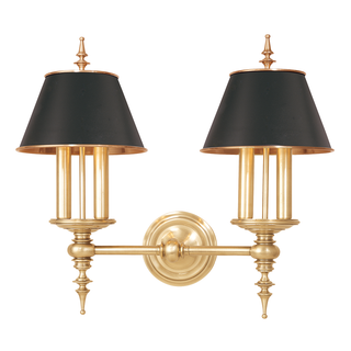 Cheshire Wall Sconce Aged Brass