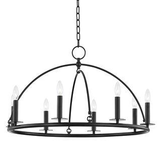 Howell Chandelier Aged Iron