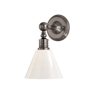 Darien Wall Sconce Historic Nickel