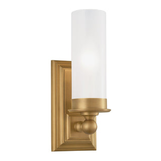 Richmond 1 Light Sconce - Aged Brass