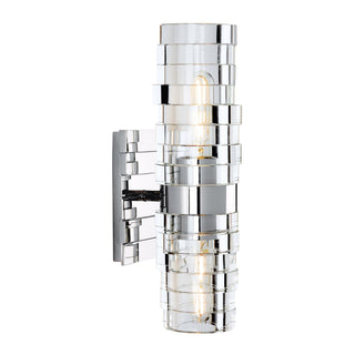 Murano 2-Light Vanity Sconce - Chrome