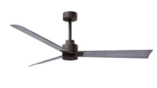 56 Inch Alessandra  series  3-blade transitional ceiling fan. Multiple finish options to choose from.