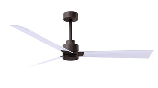 56 Inch Alessandra  series  3-blade transitional ceiling fan. Multiple finish options to choose from.