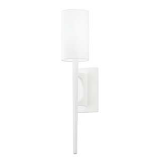 Wallace Wall Sconce GESSO WHITE