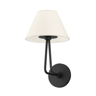 Ozias Wall Sconce BLACK IRON