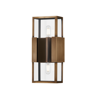 SANTA CLARA EXTERIOR WALL SCONCE PATINA BRASS