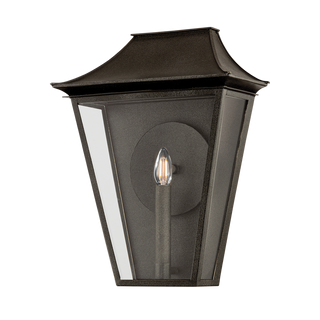 TEHAMA EXTERIOR WALL SCONCE FRENCH IRON