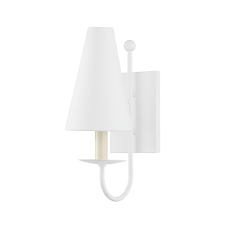 Idris Wall Sconce GESSO WHITE