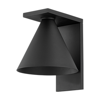 SEAN Exterior Wall Sconce TEXTURED BLACK