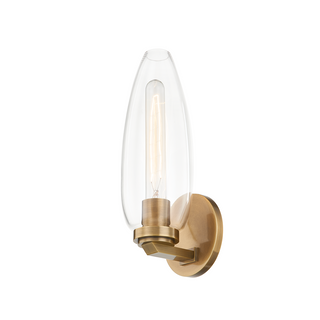 FRESNO Wall Sconce PATINA BRASS