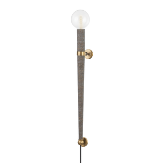 RUFUS Wall Sconce PATINA BRASS