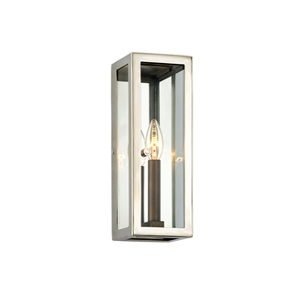 Morgan Wall Sconce BRONZE WITH POLISHED STAINLESS