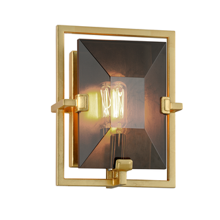 Prism Wall Sconce Gold Leaf