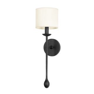 OSMOND Wall Sconce BLACK IRON