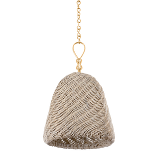 REINA Pendant Gold Leaf