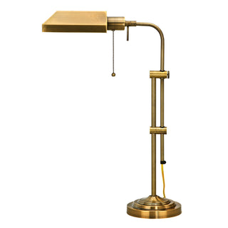 60W Metal Pharmacy Table Lamp W/Adjustable Pole