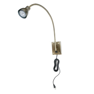 120V 3W Led Gooseneck Reading/Spot Light