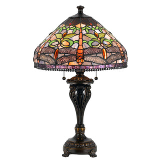 60W X 2 Tiffany Table Lamp