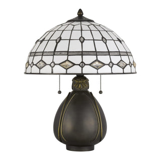 60W X 2 Tiffany Table Lamp