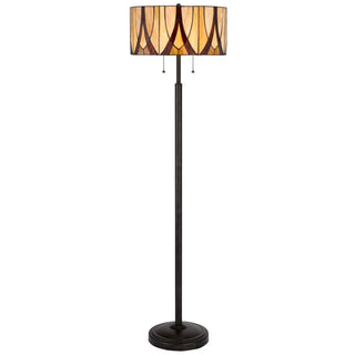 60W X 2 Tiffany Floor Lamp