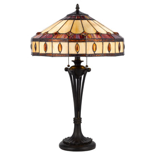 60W X 2 Tiffany Table Lamp